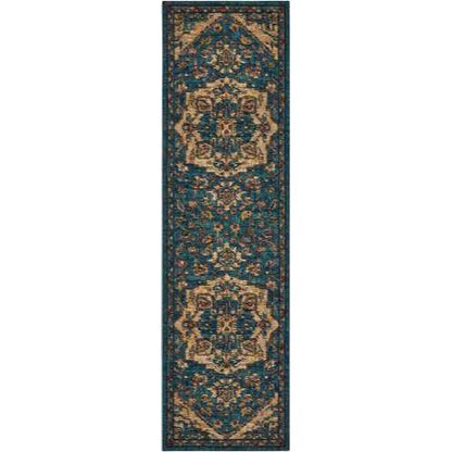 Nourison 2020 Nr206 - Teal