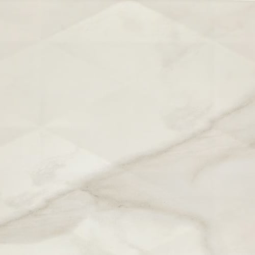 Perpetuo - Brilliant White Geometric 12X24