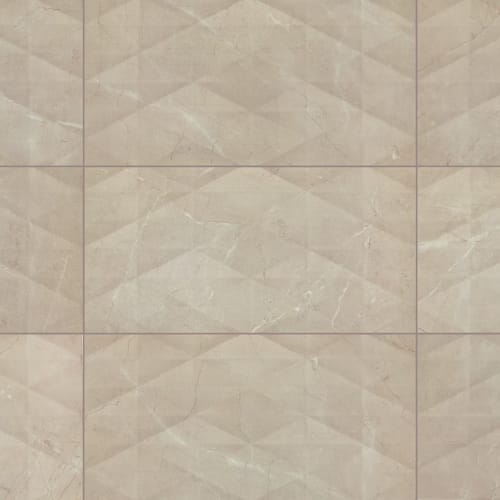 Perpetuo - Elegant Beige Geometric 12X24