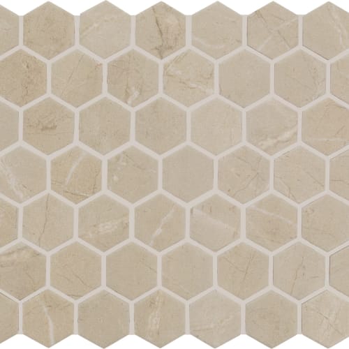 Perpetuo - Elegant Beige Hexagon 1.5
