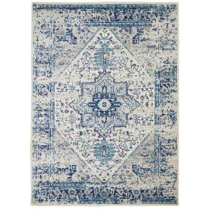 Tranquil Tra06 - IvoryLight Blue