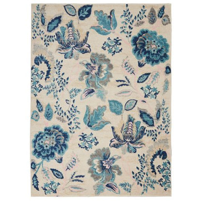 Tranquil Tra02 - IvoryLight Blue