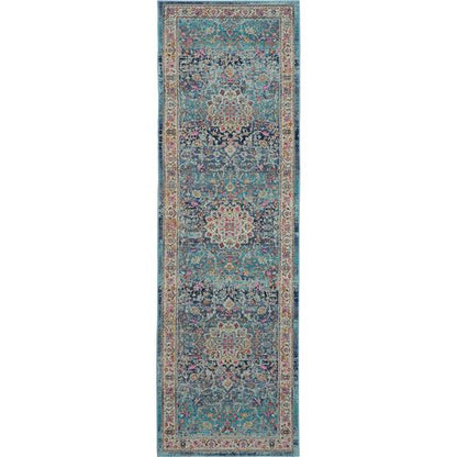 Vintage Kashan Vka01 - Blue