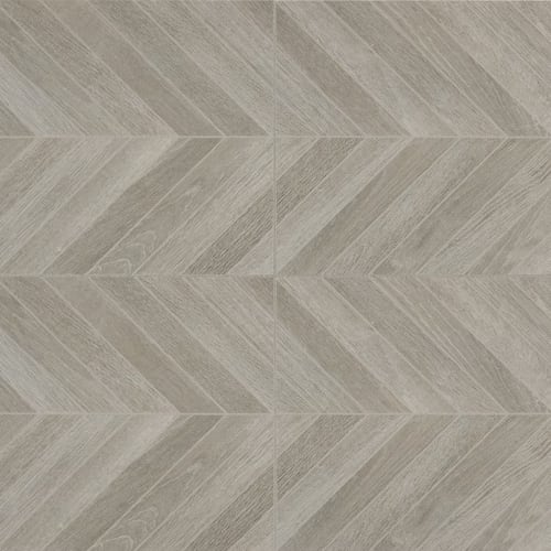 Trellis Oak - Smoke Rectangle Chevron