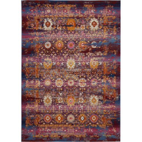 Vintage Kashan Vka03 - RedMulticolor