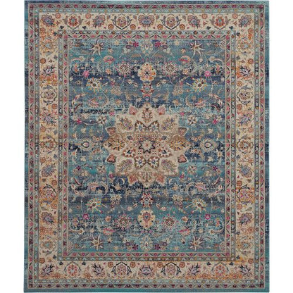 Vintage Kashan Vka01 - Blue
