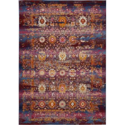 Vintage Kashan Vka03 - RedMulticolor