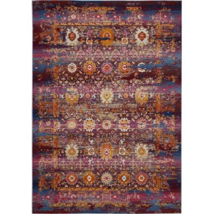 Vintage Kashan Vka03 - RedMulticolor