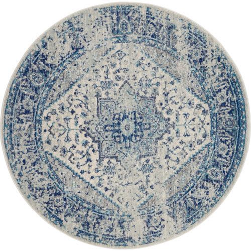 Tranquil Tra06 - IvoryLight Blue