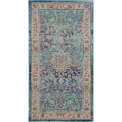 Vintage Kashan Vka01 - Blue