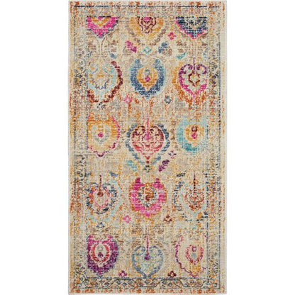 Vintage Kashan Vka04 - IvoryMulticolor