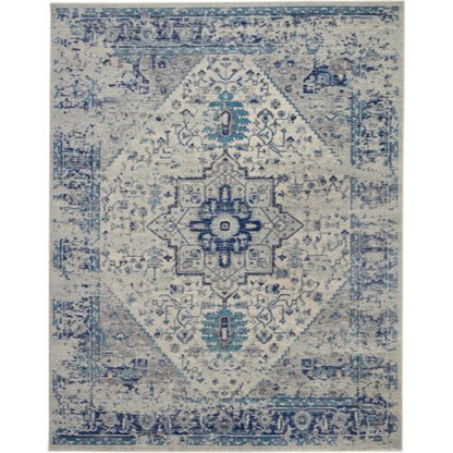 Tranquil Tra06 - IvoryLight Blue